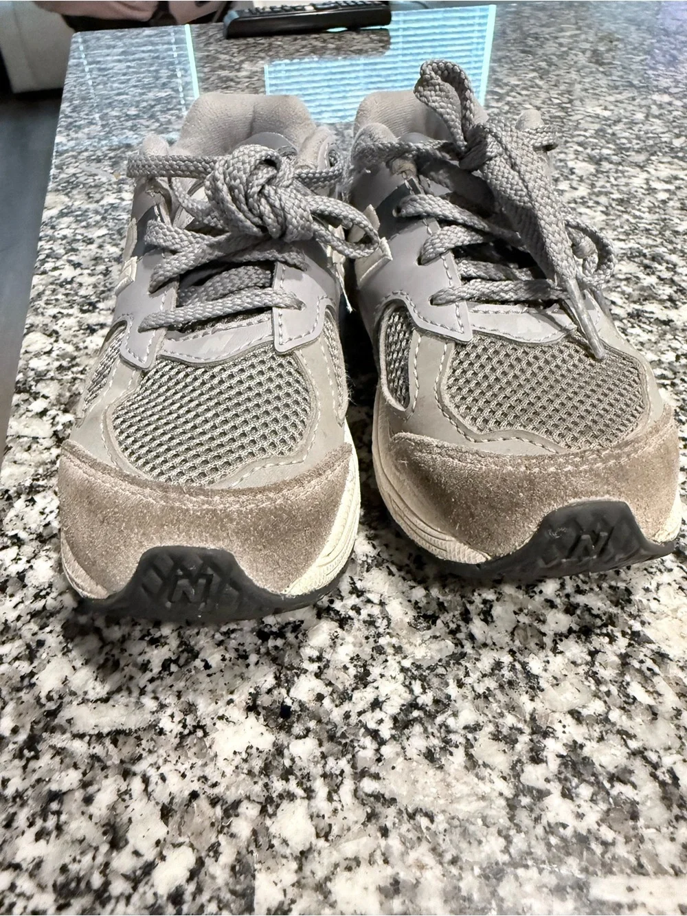 New Balance Kids' Gray 2002R Athletic Shoes 9C